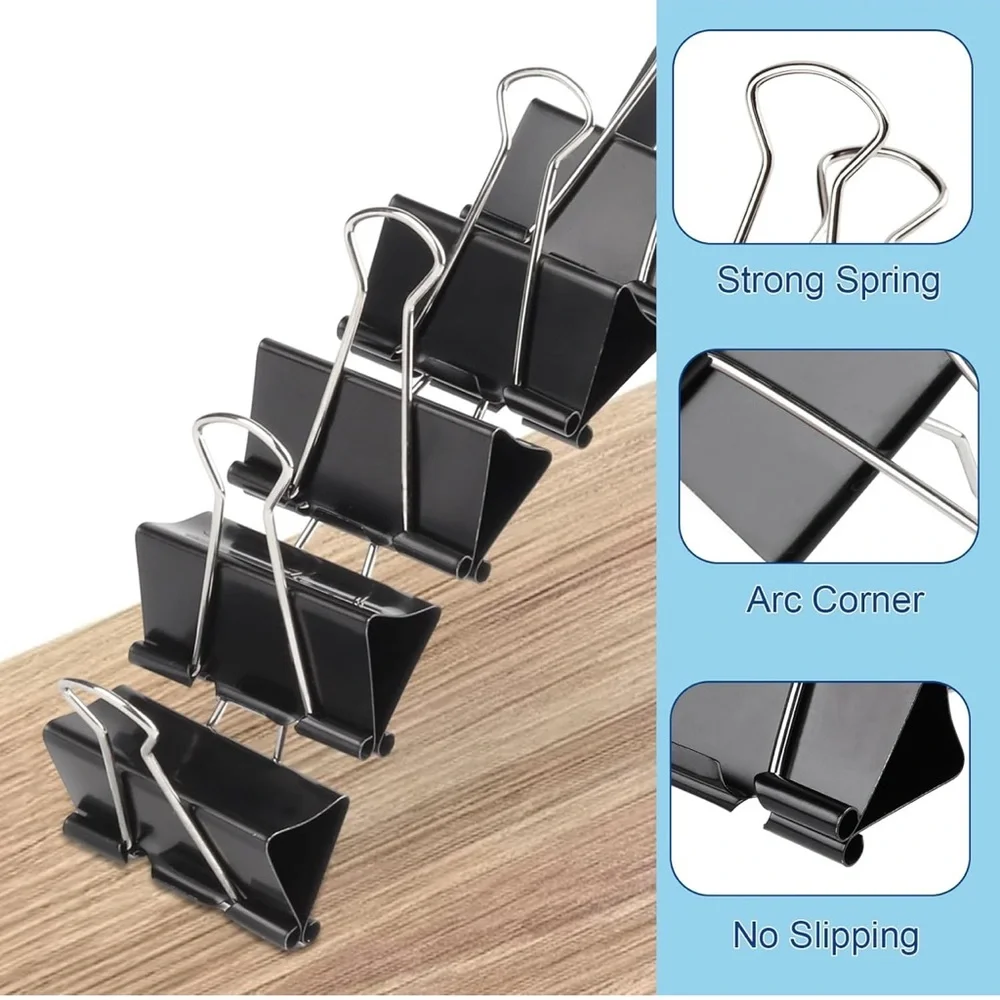 Brand New!!!12pcs (2 inches) Extra Large Binder Clips